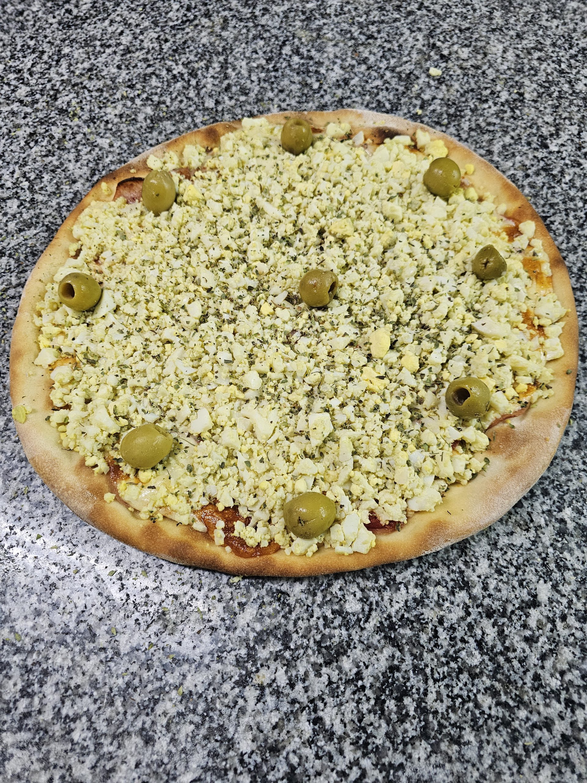 Jamón y huevo